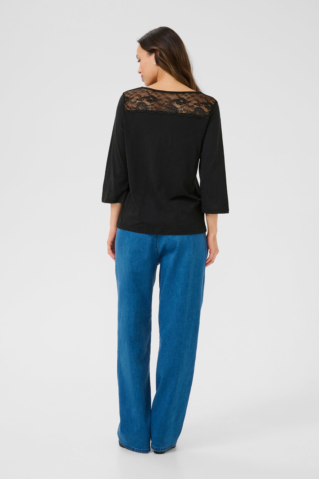 Blouse pour femme par Cream | 10614074 Noir absolu | Boutique Vvög, vêtements mode pour homme et femme
