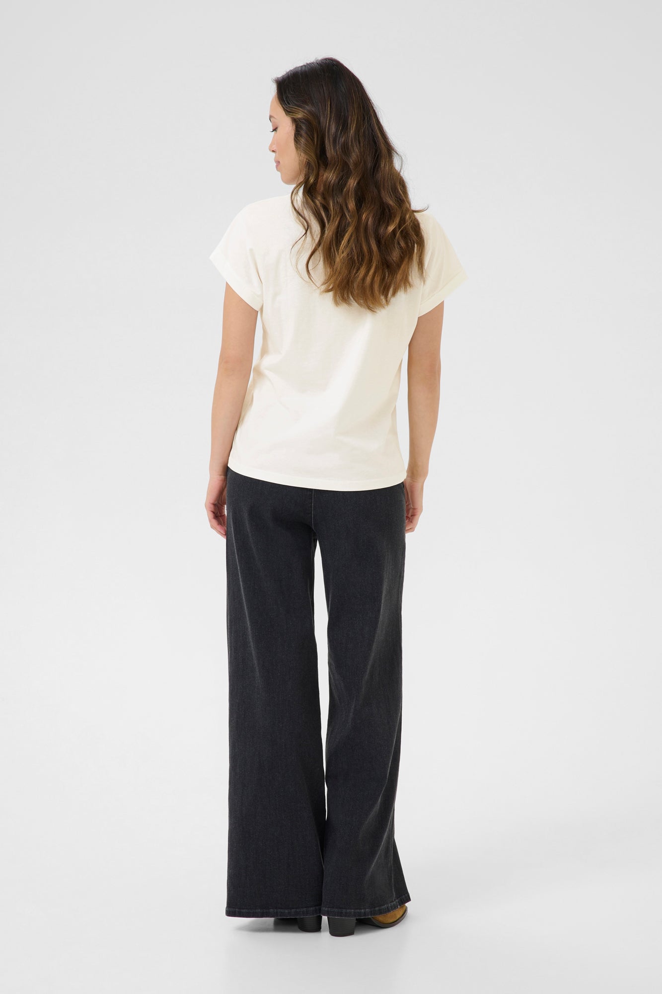 T-Shirt pour femme par Cream | 10614080 Brun Rouge Bleu | Boutique Vvög, vêtements mode pour homme et femme