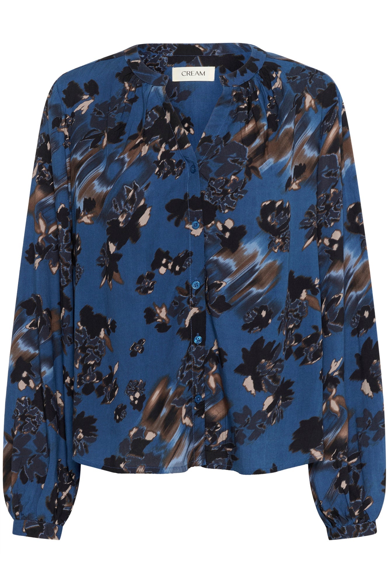Blouse pour femme par Cream | 10614170 Galaxie Bleu Flux | Boutique Vvög, vêtements mode pour homme et femme