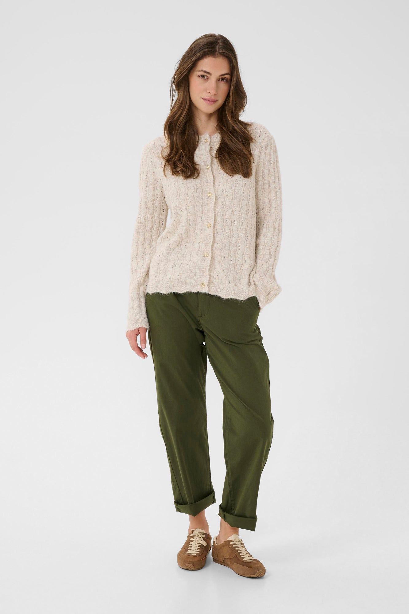 Cardigan pour femme par Cream | 10614228 Avoine | Boutique Vvög, vêtements mode pour homme et femme