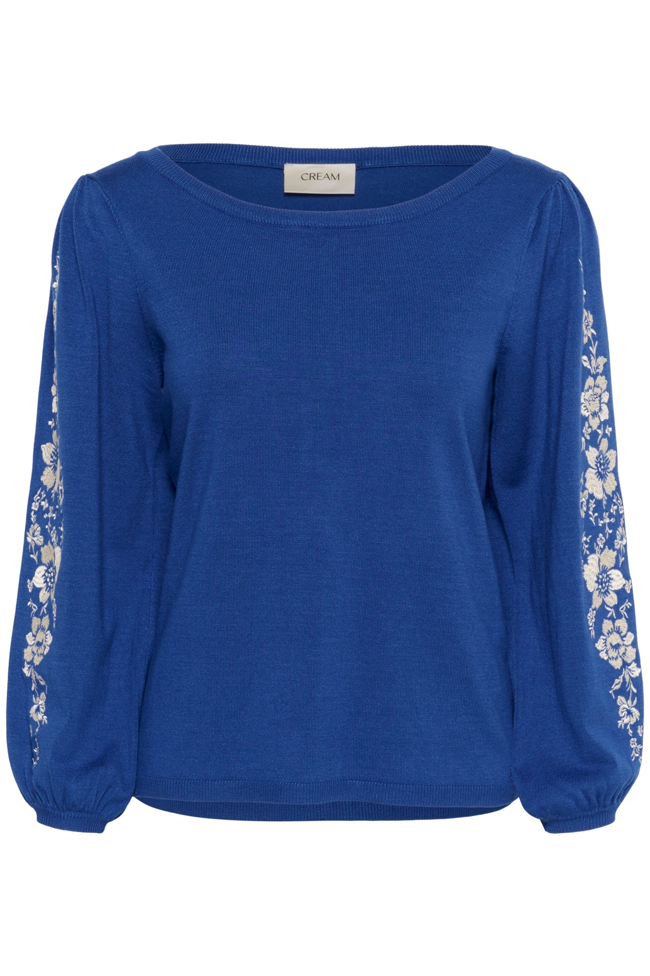 Chandail manches longues pour femme par Cream | 10614295 Bleu Galaxie | Boutique Vvög, vêtements mode pour homme et femme