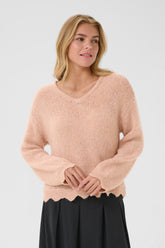 Tricot pour femme par Cream | 10614326 Poussière Rose | Boutique Vvög, vêtements mode pour homme et femme