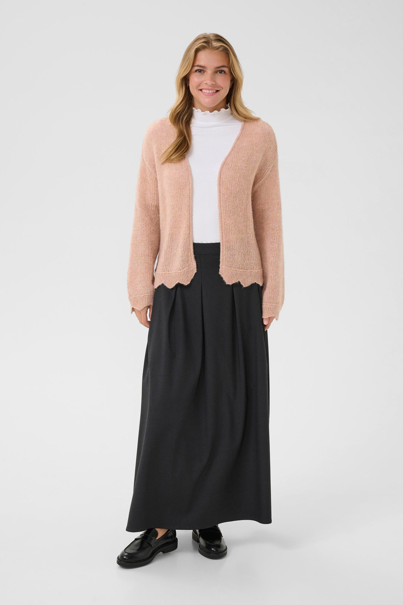 Pardessus en tricot pour femme par Cream | 10614335 Poussière Rose | Boutique Vvög, vêtements mode pour homme et femme