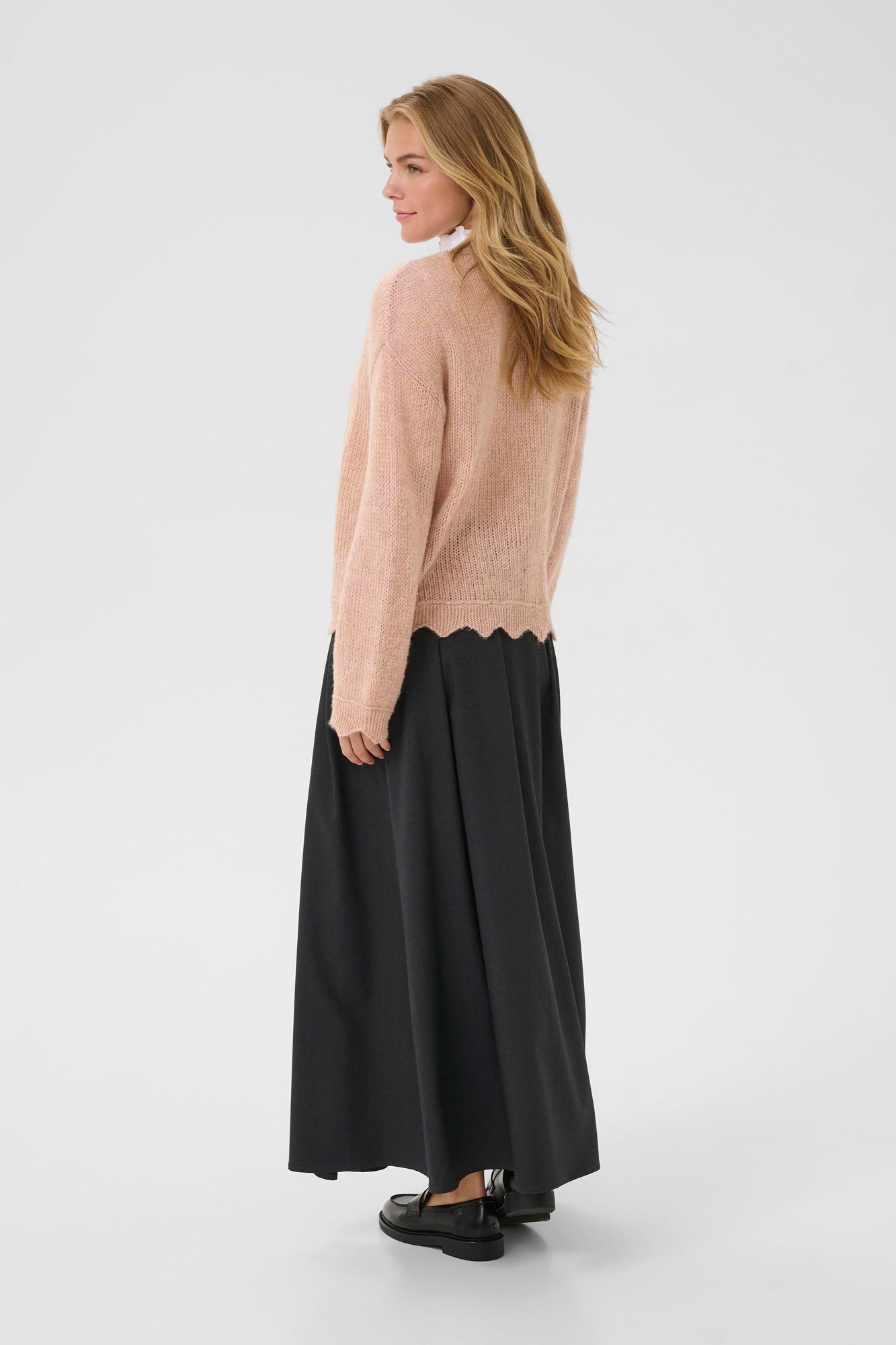 Pardessus en tricot pour femme par Cream | 10614335 Poussière Rose | Boutique Vvög, vêtements mode pour homme et femme