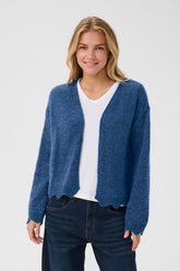 Cardigan pour femme par Cream | 10614335 Bleu Galaxie | Boutique Vvög, vêtements mode pour homme et femme