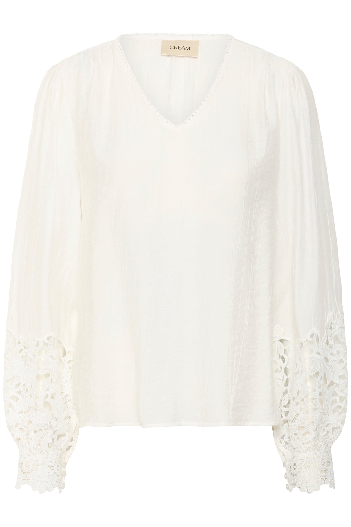 Blouse pour femme par Cream | 10614427 Blanc Neige | Boutique Vvög, vêtements mode pour homme et femme