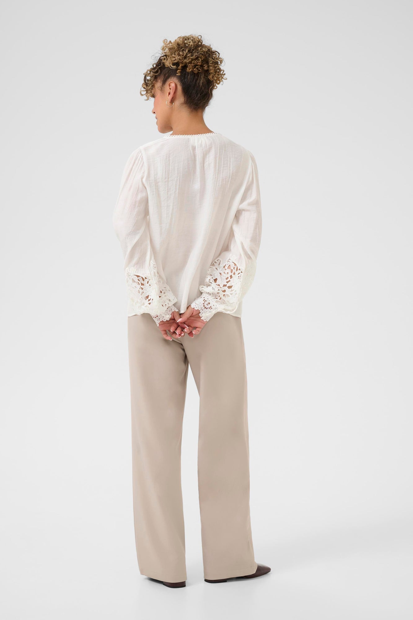 Blouse pour femme par Cream | 10614427 Blanc Neige | Boutique Vvög, vêtements mode pour homme et femme