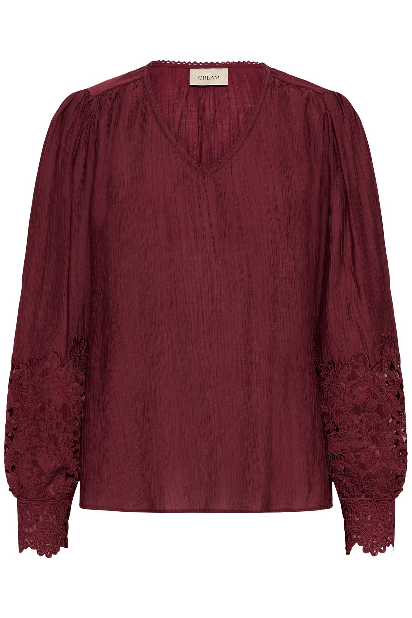 Blouse pour femme par Cream | 10614427 Zinfandel | Boutique Vvög, vêtements mode pour homme et femme