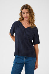 T-Shirt pour femme par Cream | 10614638 Marine | Boutique Vvög, vêtements mode pour homme et femme