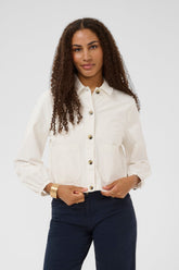 Surchemise pour femme par Cream | 10614741 Blanc Neige | Boutique Vvög, vêtements mode pour homme et femme