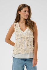 Camisole à motifs transparents pour femme par Cream | 10614909 Parfaitement Pâle | Boutique Vvög, vêtements mode pour homme et femme