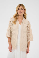 Blouse pour femme par Cream | 10615019 Parfaitement pâle | Boutique Vvög, vêtements mode pour homme et femme