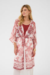Kimono pour femme par Cream | 10615092 Fleur de brandy | Boutique Vvög, vêtements mode pour homme et femme