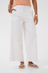 Pantalon pour femme par Cream | 10615093 Blanc neige | Boutique Vvög, vêtements mode pour homme et femme