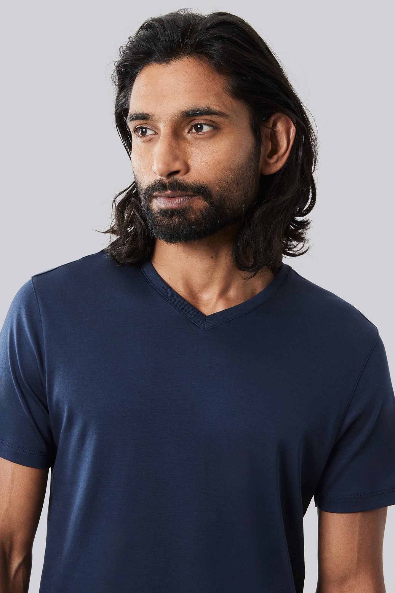 T-shirt à manches courtes pour homme par Robert Barakett | 23336V Georgia Nuit Bleu | Boutique Vvög, vêtements mode pour homme et femme