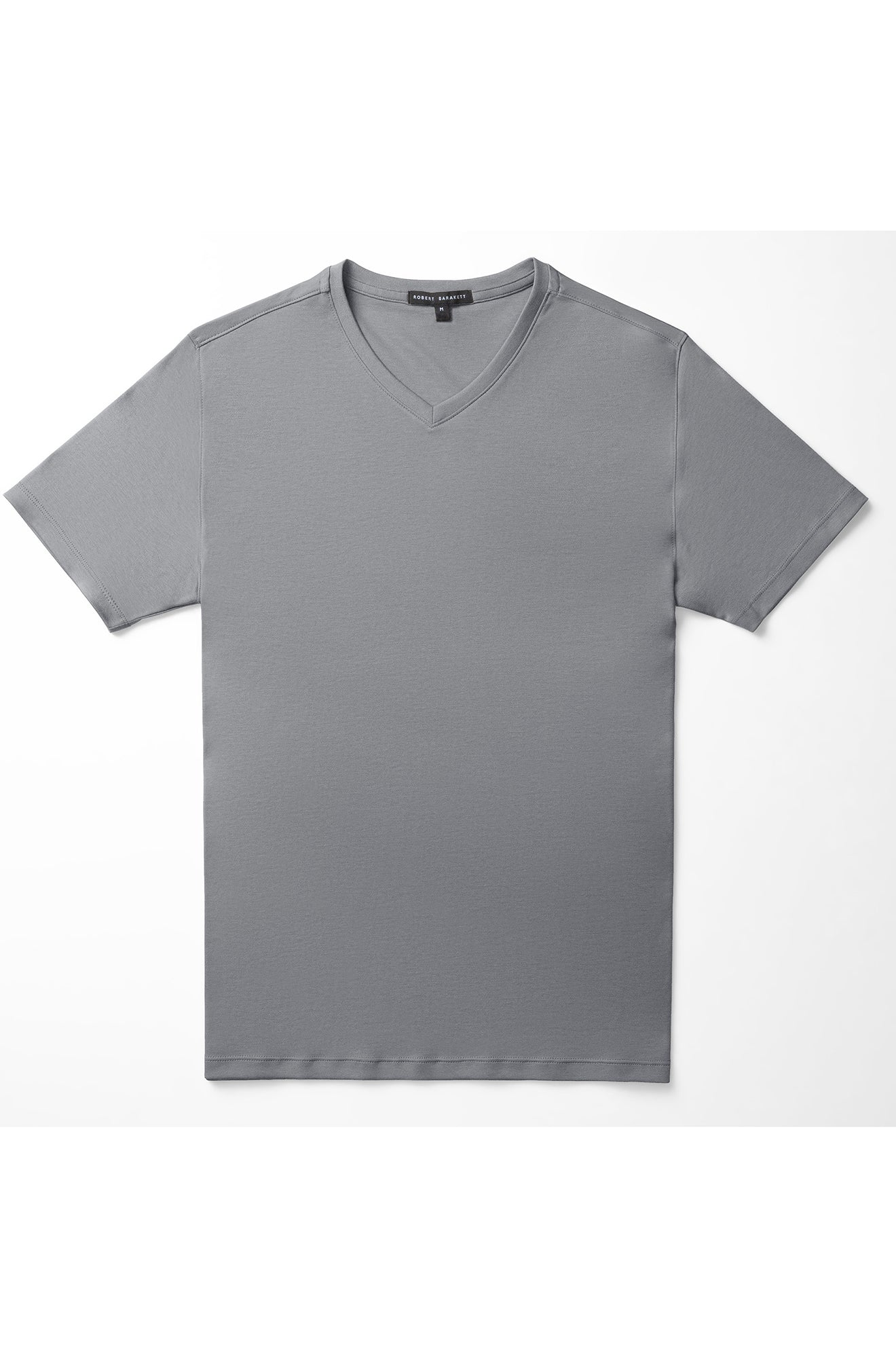 T-shirt à manches courtes pour homme par Robert Barakett | 23336 Georgia Gris | Boutique Vvög, vêtements mode pour homme et femme