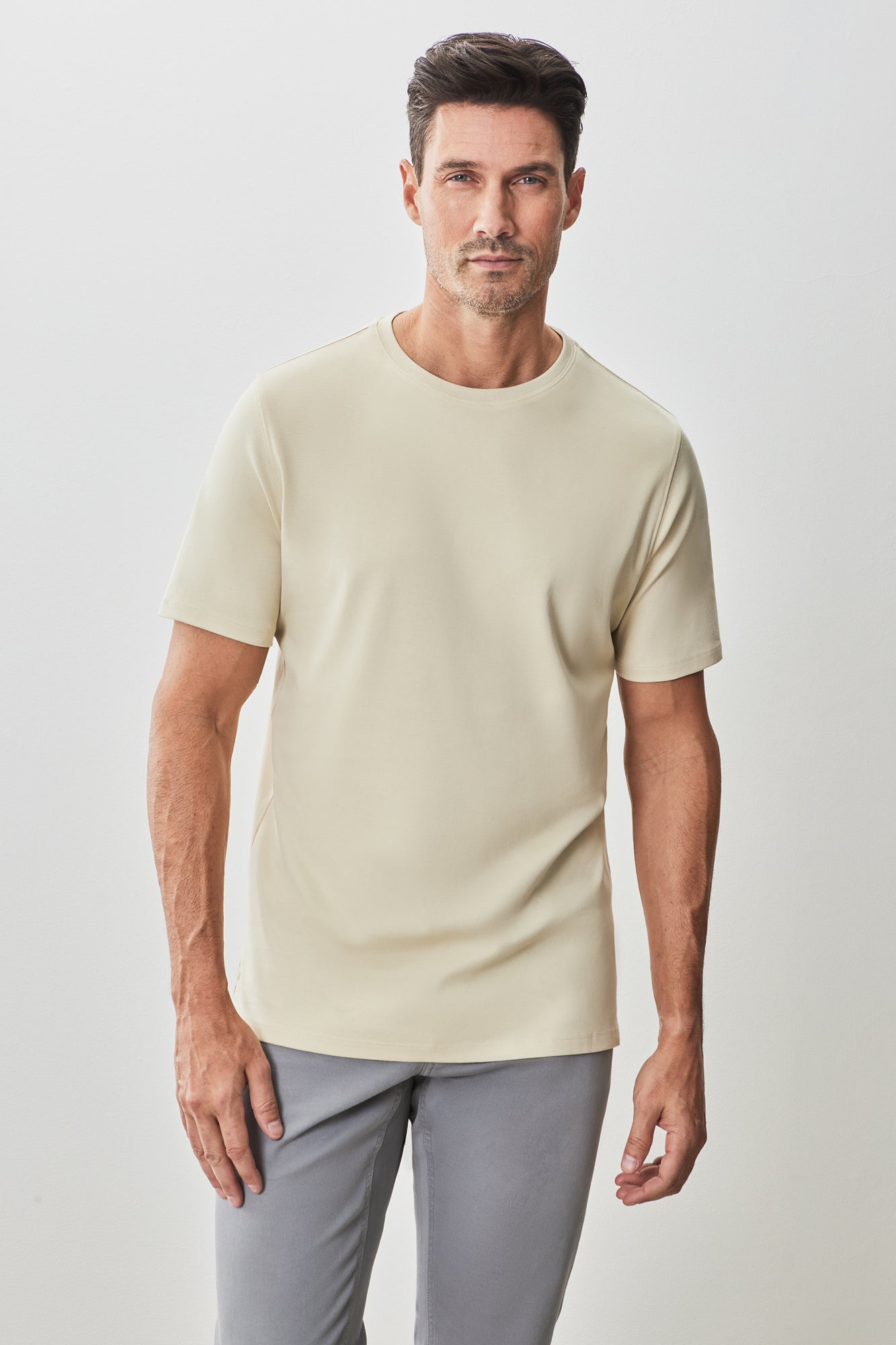 T-shirt à manches courtes pour homme par Robert Barakett | 23336 Georgia Paliel | Boutique Vvög, vêtements mode pour homme et femme