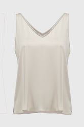 Camisole pour femme par Joseph Ribkoff | 251741 1761-Vanilla | Boutique Vvög, vêtements mode pour homme et femme