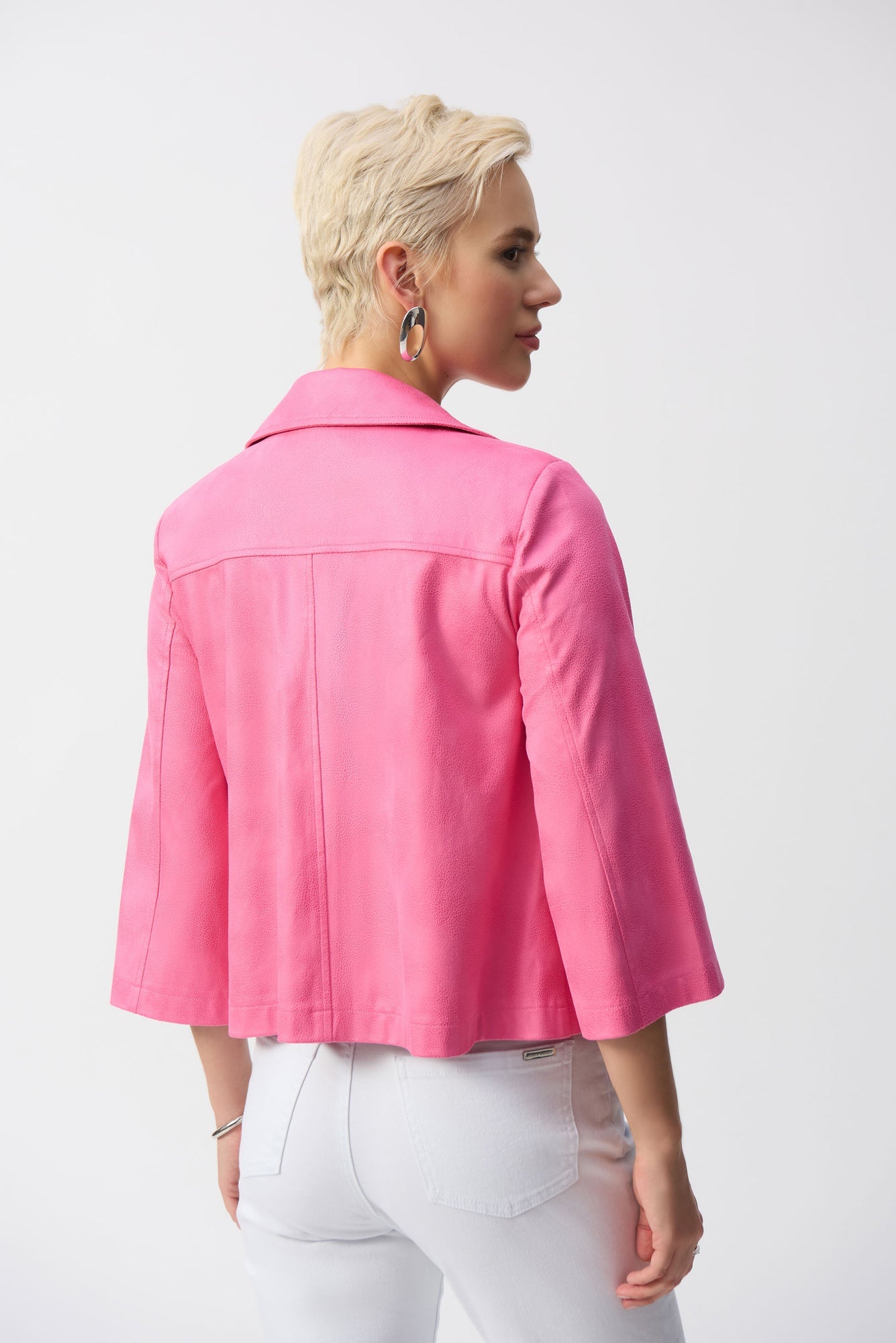 Jacket pour femme par Joseph Ribkoff | 251908 4368-Bubble Gum | Boutique Vvög, vêtements mode pour homme et femme