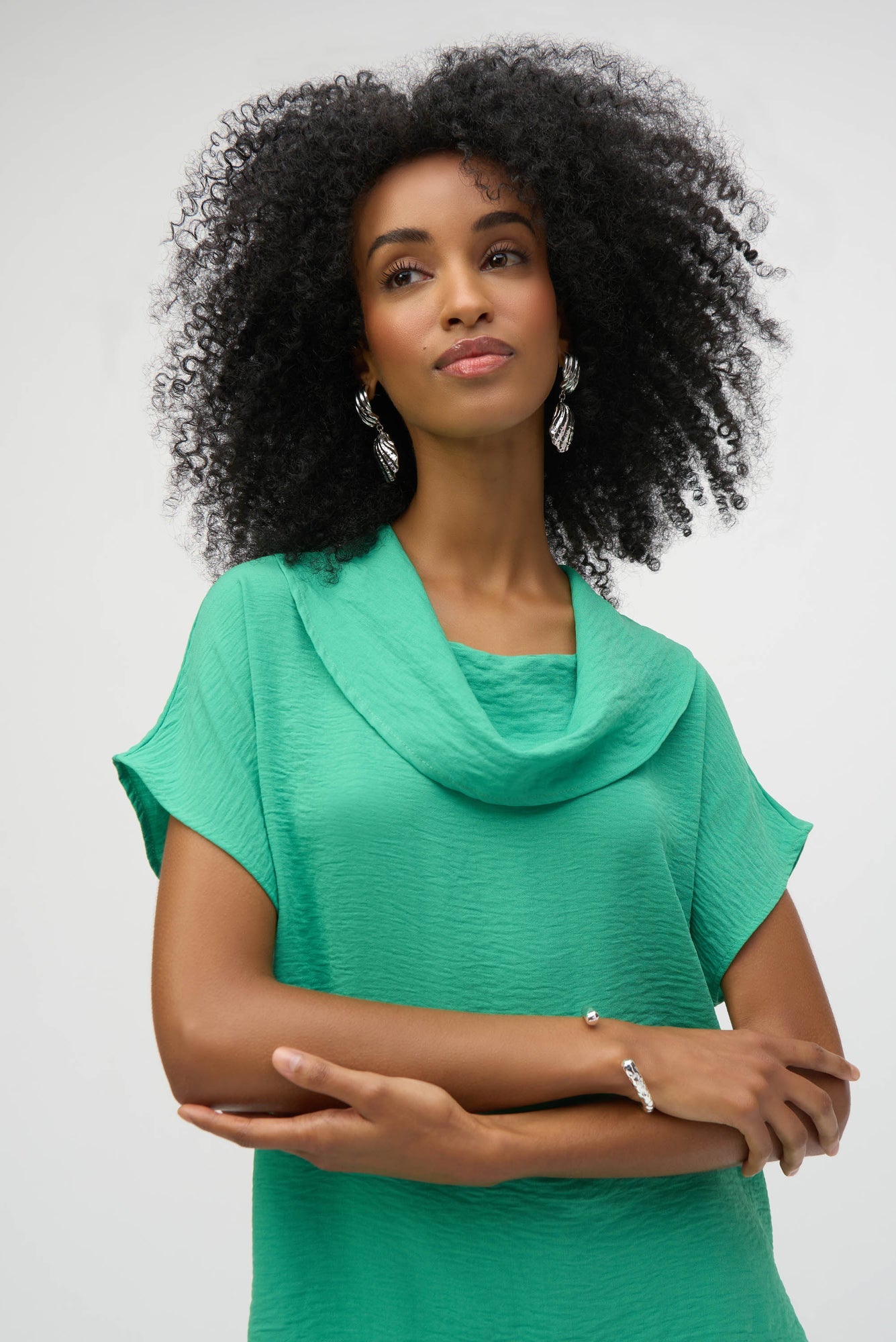 T-Shirt pour femme par Joseph Ribkoff | 252055 Bleu Nuit | Boutique Vvög, vêtements mode pour homme et femme