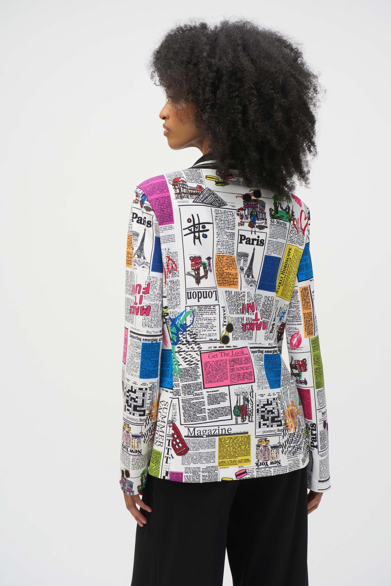 Veston pour femme par Joseph Ribkoff | 252088 Multicolore | Boutique Vvög, vêtements mode pour homme et femme