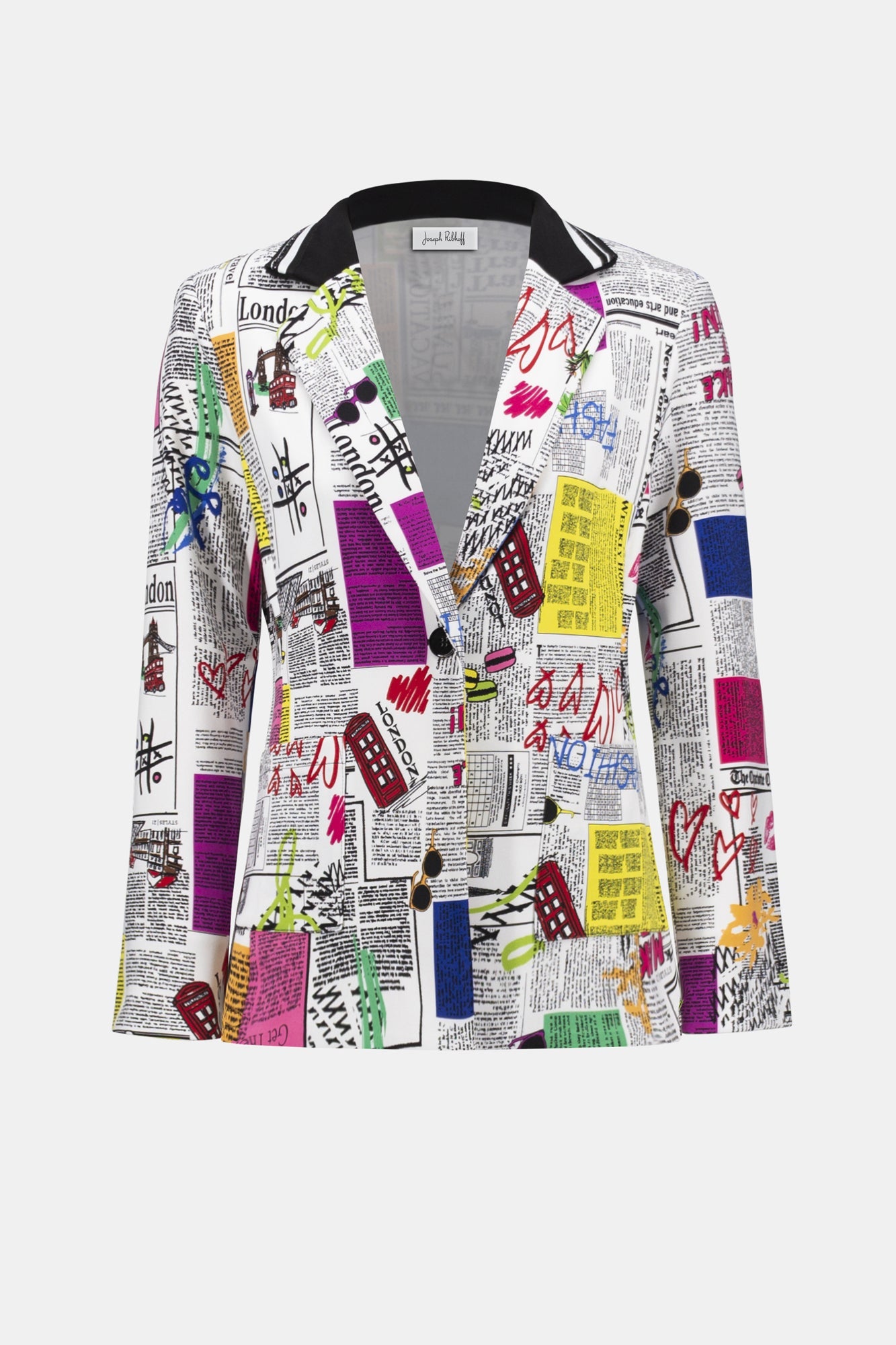 Veston pour femme par Joseph Ribkoff | 252088 Multicolore | Boutique Vvög, vêtements mode pour homme et femme