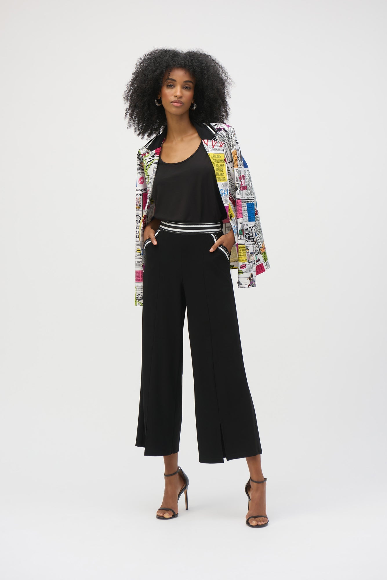 Camisole pour femme par Joseph Ribkoff | 252132 Noir | Boutique Vvög, vêtements mode pour homme et femme