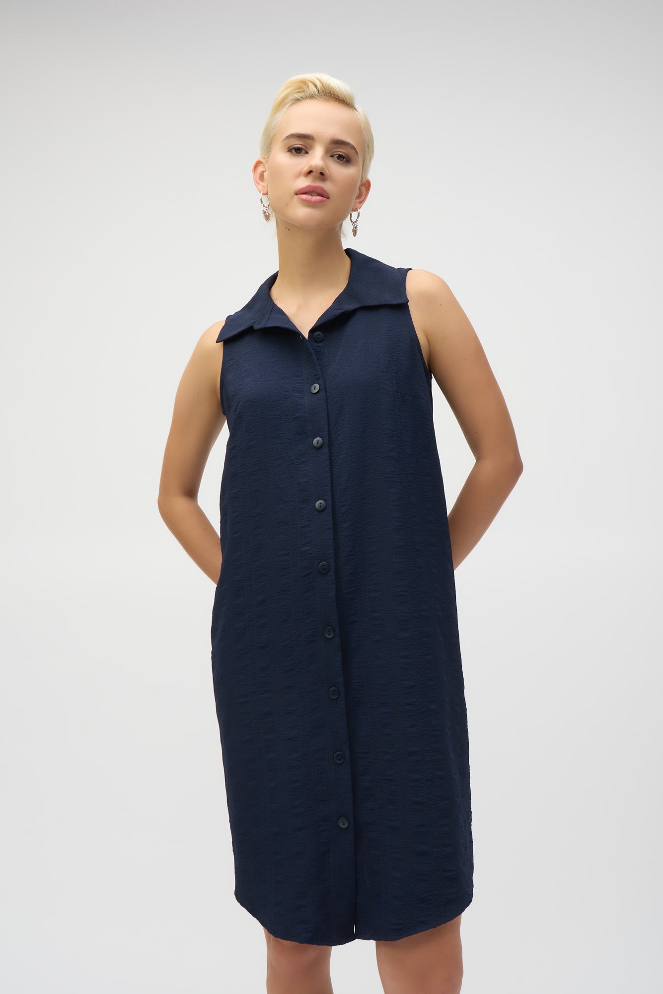 Robe pour femme par Joseph Ribkoff | 252173 Bleu Nuit | Boutique Vvög, vêtements mode pour homme et femme