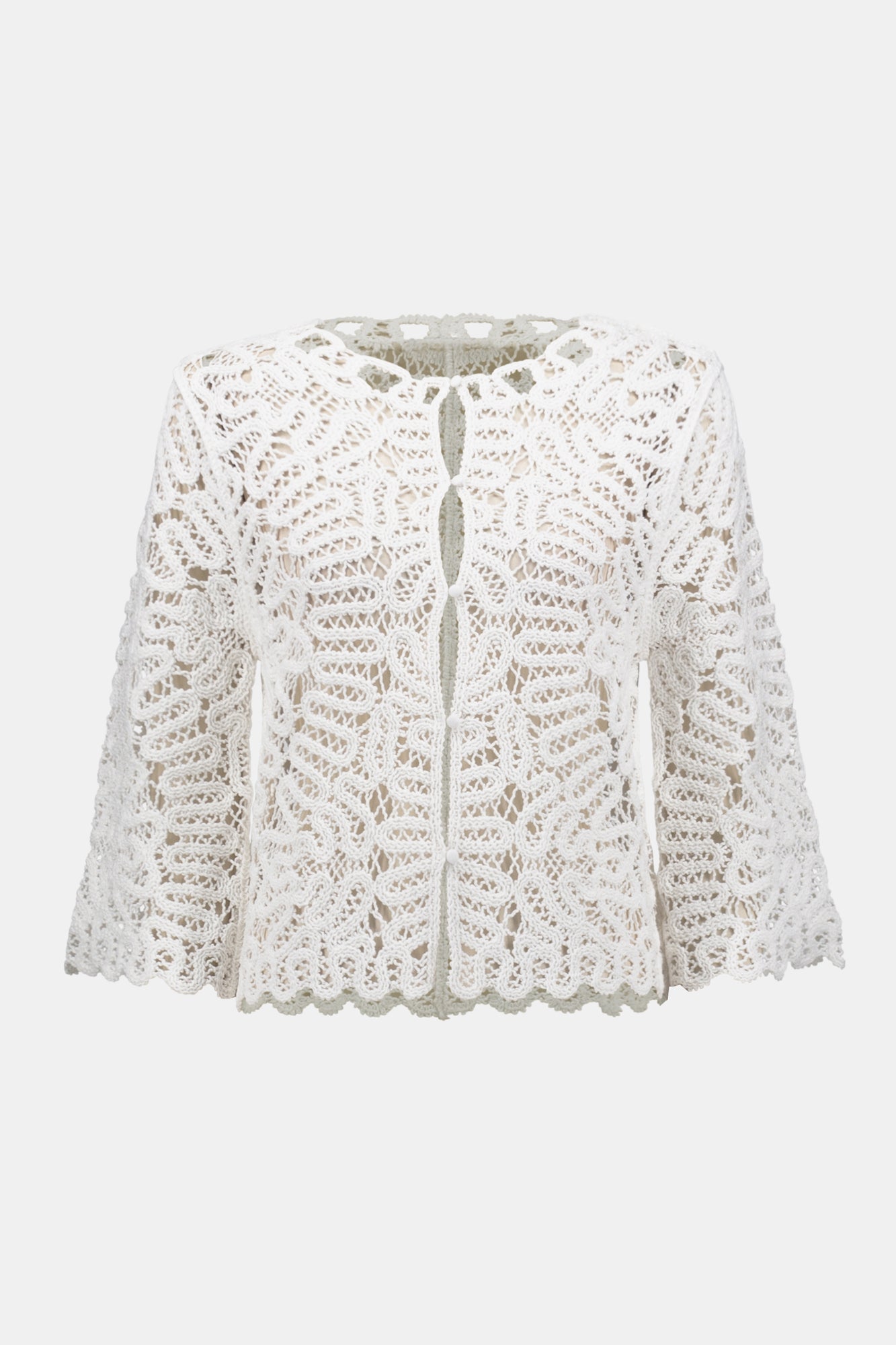 Blouse pour femme par Joseph Ribkoff | 252905 Vanille | Boutique Vvög, vêtements mode pour homme et femme