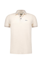 Polo pour homme par NZA | 25CN151 Crème Clair | Boutique Vvög, vêtements mode pour homme et femme
