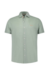 Chemise tricotée à manches courtes pour homme par NZA | 25CN593S Armée Classique | Boutique Vvög, vêtements mode pour homme et femme