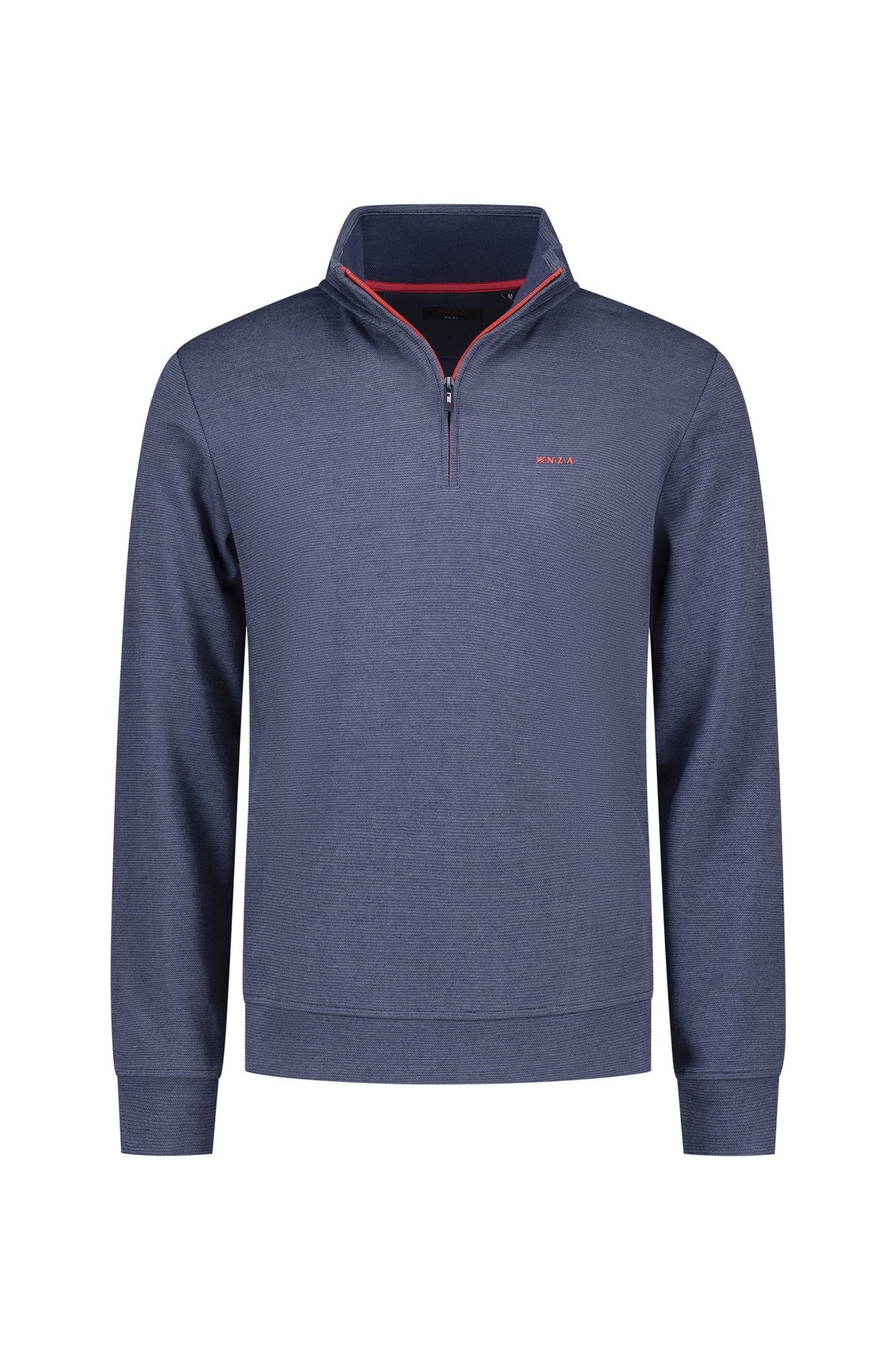 Chandail demi-zip pour homme par NZA | 25GN304 Marine Océan | Boutique Vvög, vêtements mode pour homme et femme