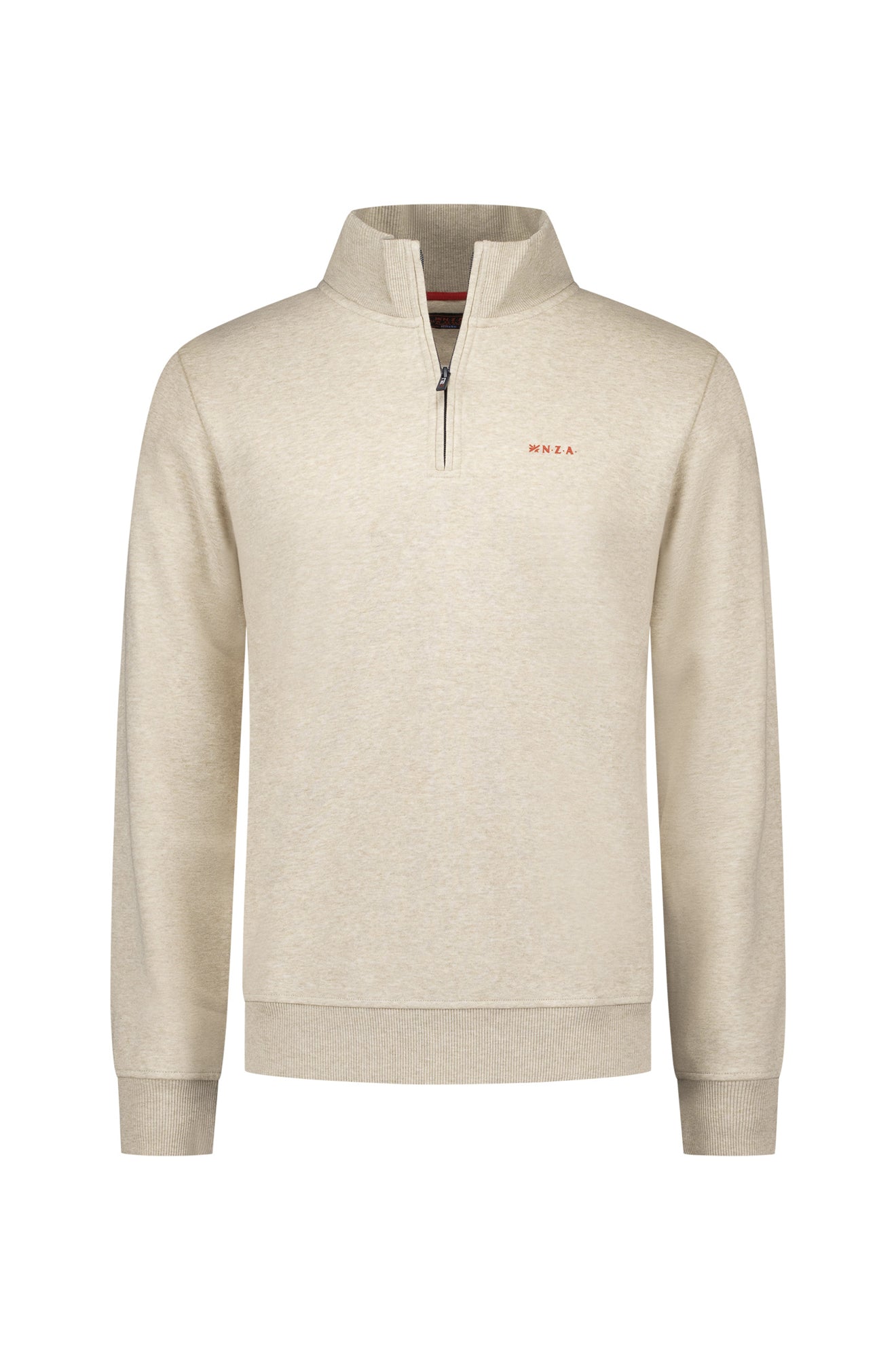 Chandail demi-zip pour homme par NZA | 25GN314 Mélange de Griffes Clair | Boutique Vvög, vêtements mode pour homme et femme