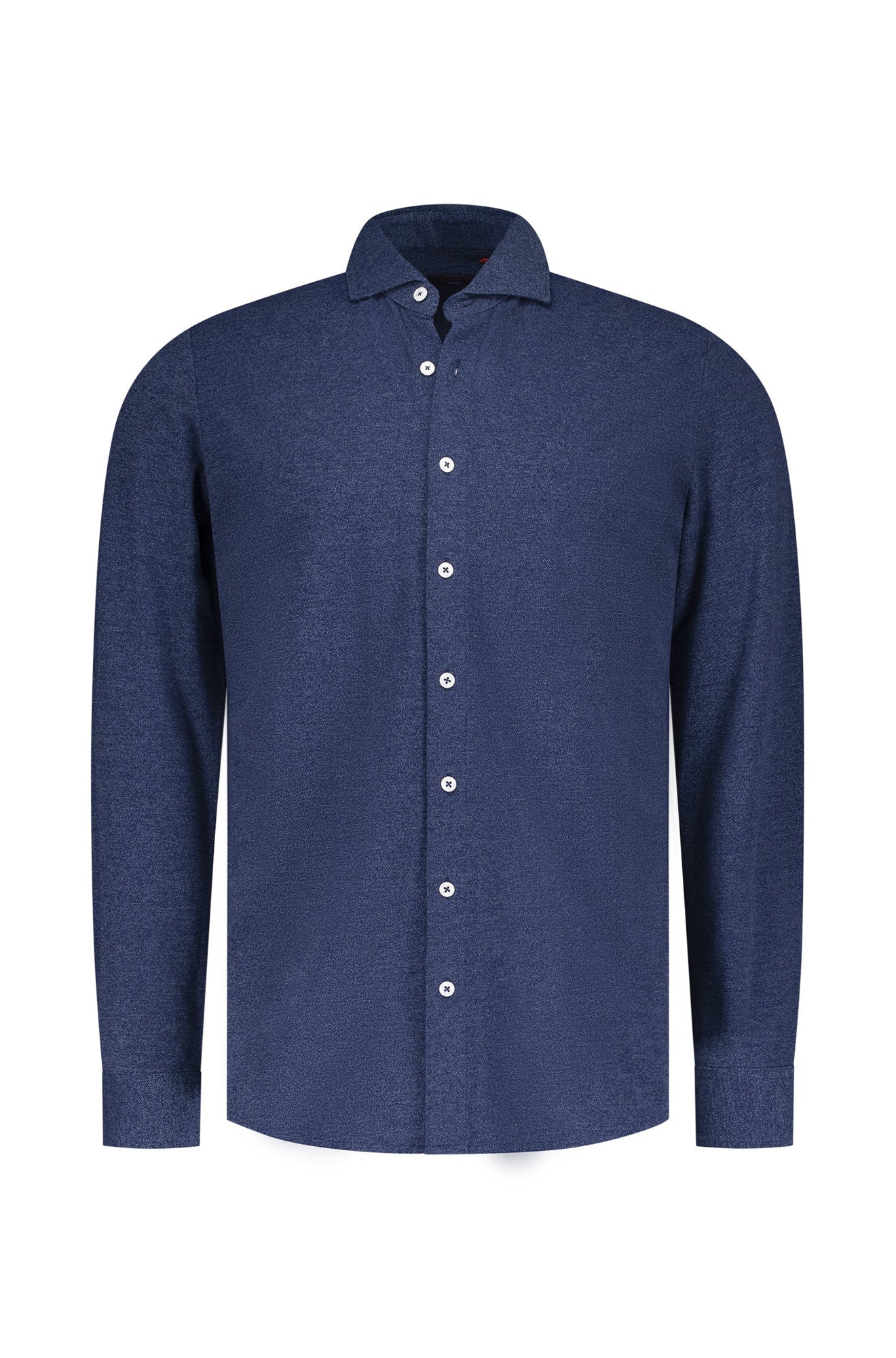 Chemise tricot pour homme par NZA | 25GN590 Marine Océan Mélange | Boutique Vvög, vêtements mode pour homme et femme