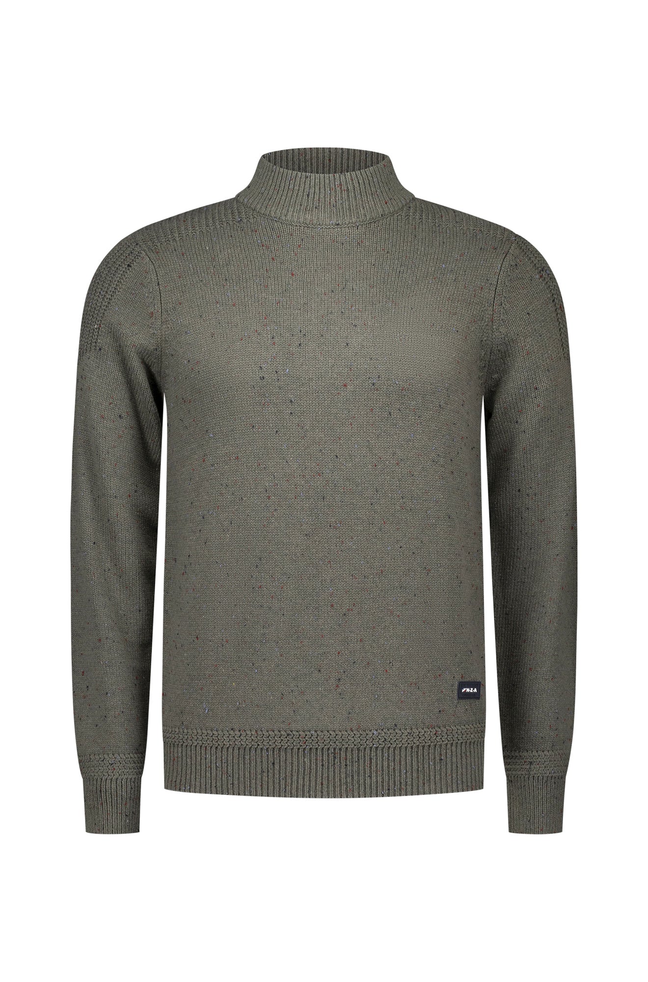 Chandail col roulé pour homme par NZA | 25HN450 Gris Armée | Boutique Vvög, vêtements mode pour homme et femme