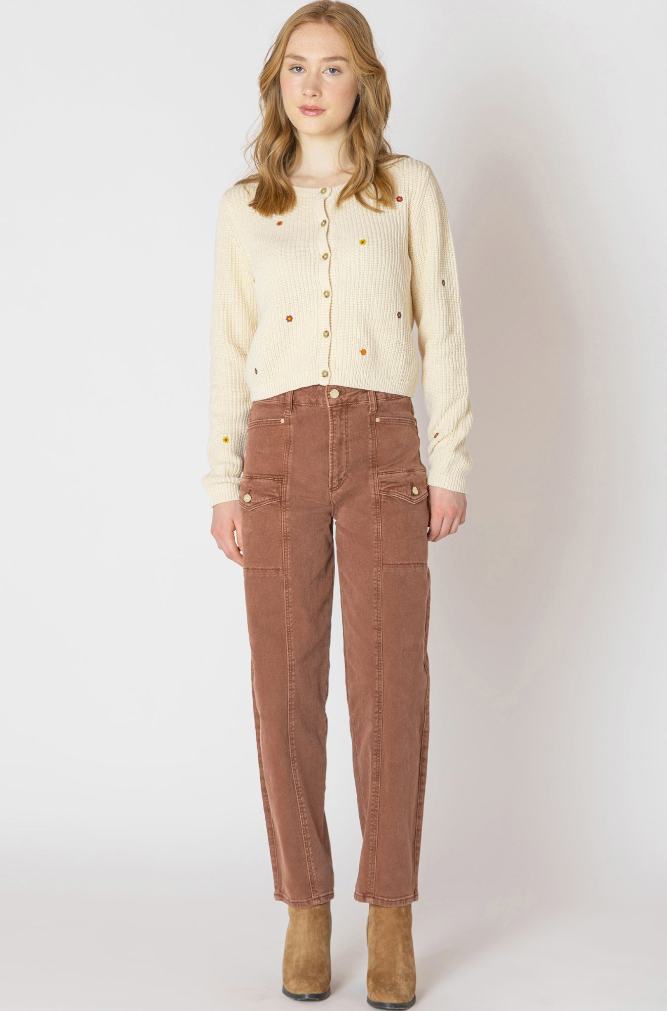 Pantalon pour femme par Dex | 2622708 D Brune | Boutique Vvög, vêtements mode pour homme et femme
