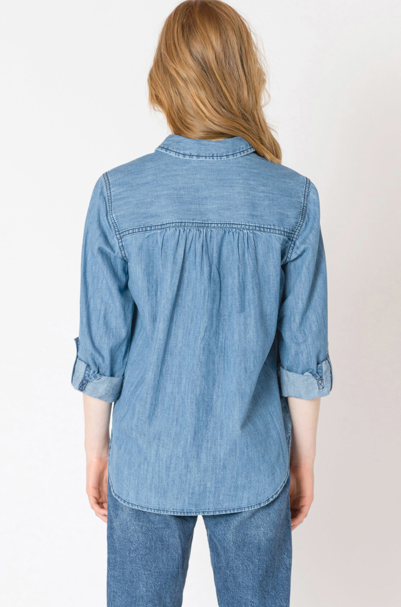 Blouse pour femme par Dex | 2623508 D Indigo Moyen | Boutique Vvög, vêtements mode pour homme et femme