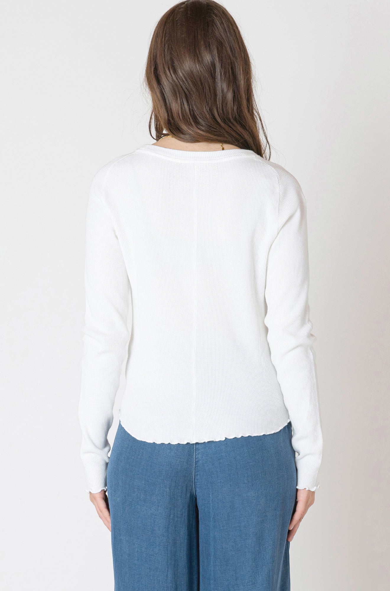 Chandail manches longues pour femme par Dex | 2624000 D Blanc | Boutique Vvög, vêtements mode pour homme et femme