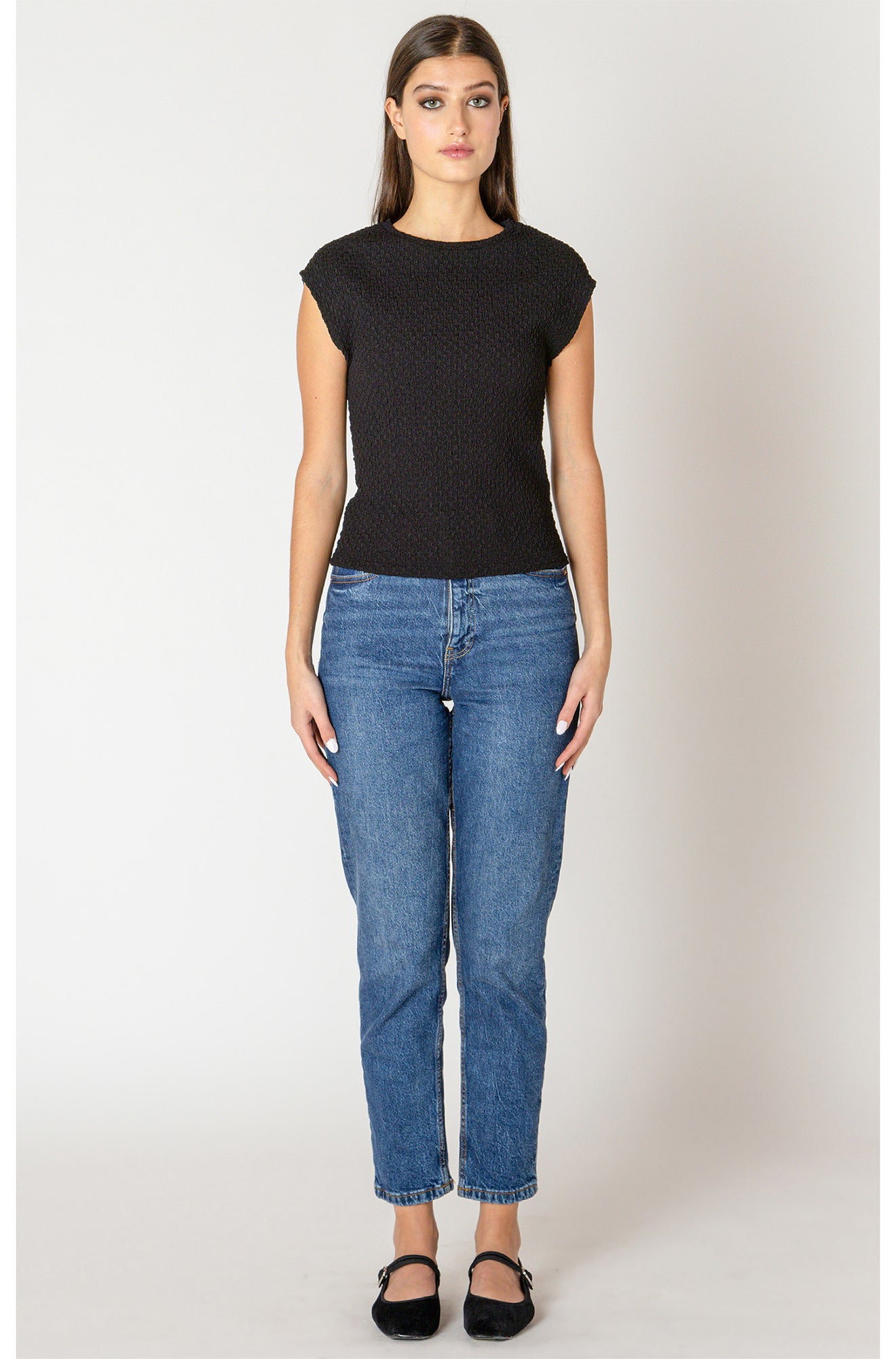 T-Shirt pour femme par Black Tape | 2624014 T Noir | Boutique Vvög, vêtements mode pour homme et femme