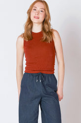 Camisole pour femme par Dex | 2624300 D Orange Brûlé | Boutique Vvög, vêtements mode pour homme et femme