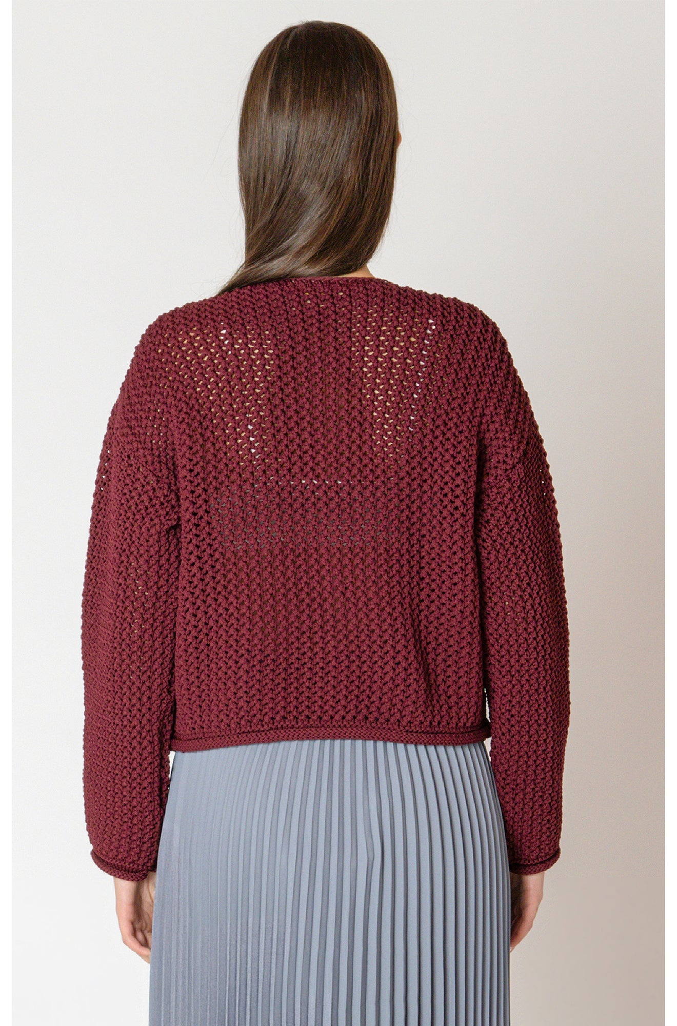 Cardigan pour femme par Black Tape | 2627250 T Rubis Foncé | Boutique Vvög, vêtements mode pour homme et femme