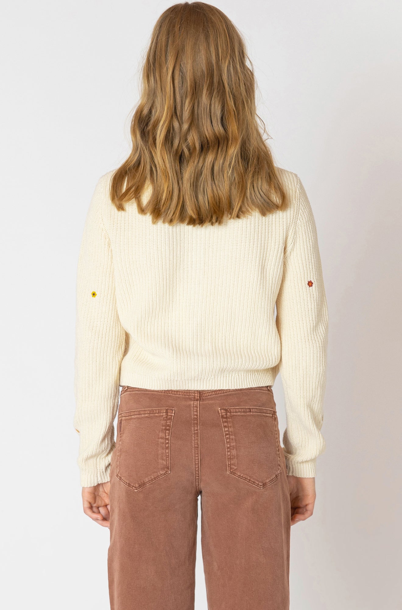 Cardigan pour femme par Dex | 2627251 D Broderie Florale | Boutique Vvög, vêtements mode pour homme et femme