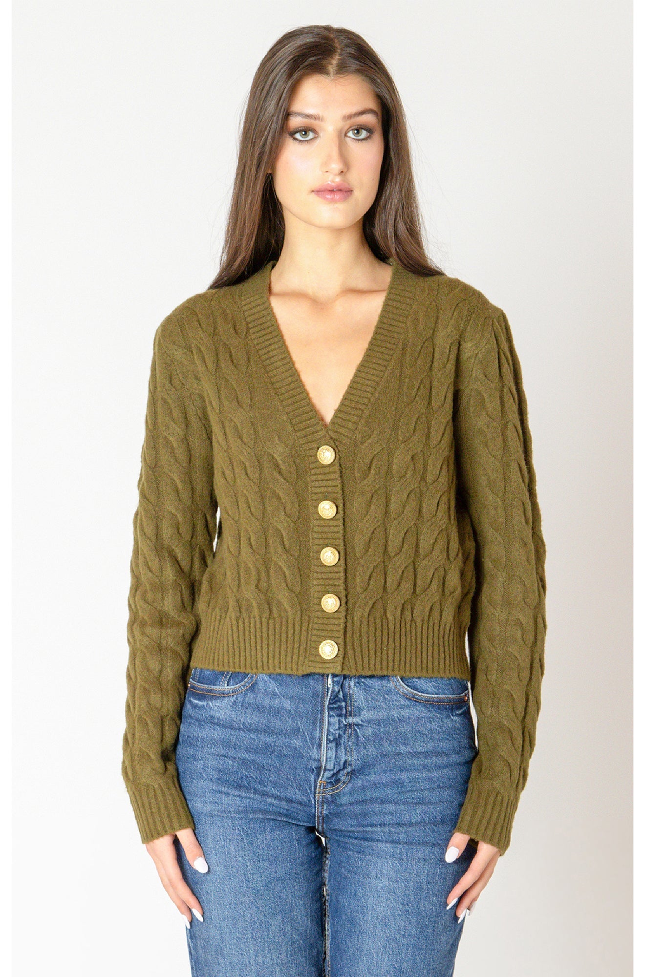 Cardigan pour femme par Black Tape | 2627259 T Vert Persistant | Boutique Vvög, vêtements mode pour homme et femme