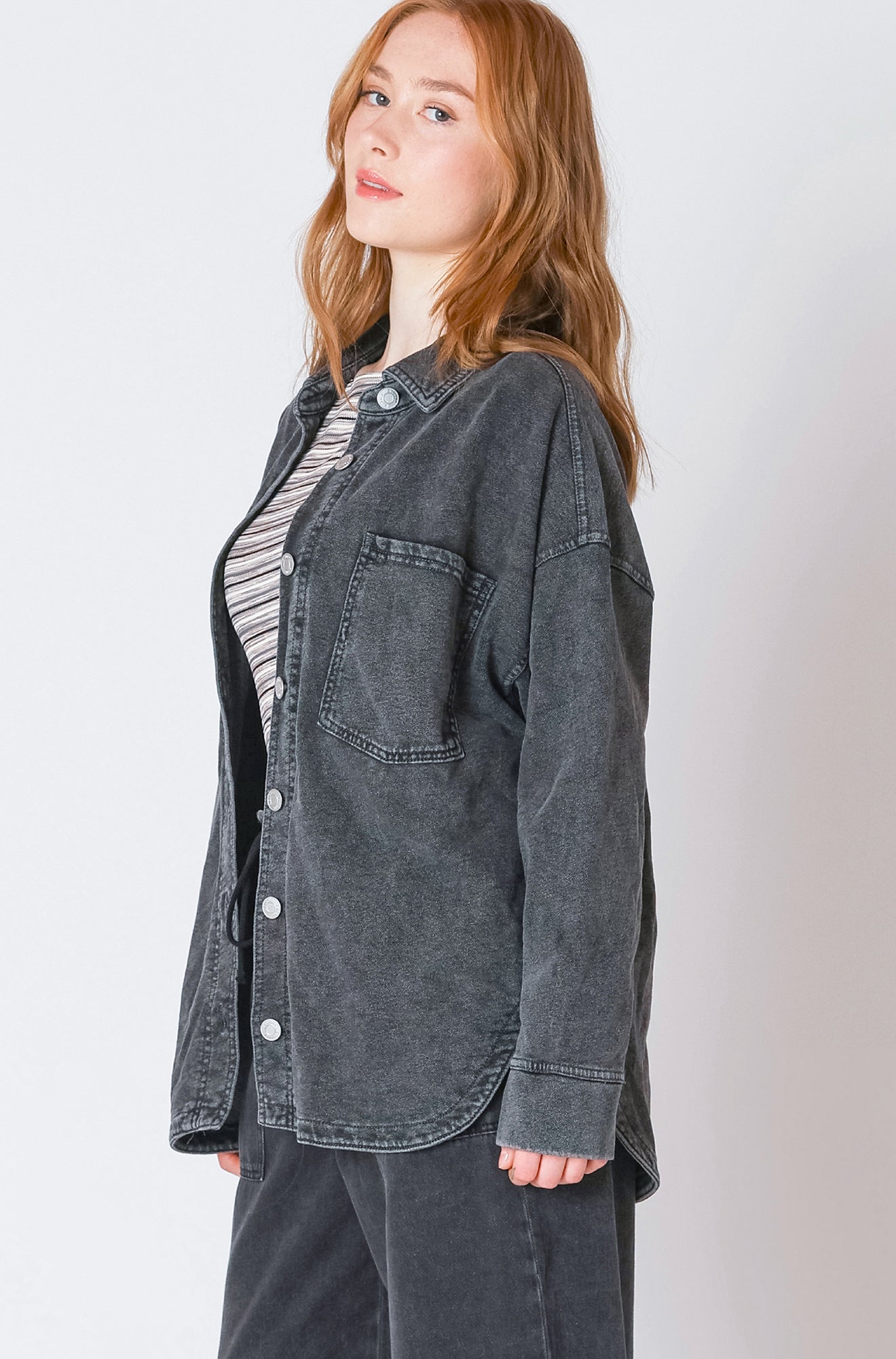 Veste pour femme par Dex | 2629000 D Noir Délavé | Boutique Vvög, vêtements mode pour homme et femme