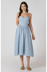 Robe pour femme par Dex | 2722530 D Bleu Denim Clair | Boutique Vvög, vêtements mode pour homme et femme