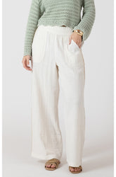Pantalon pour femme par Dex | 2722729 D Écru | Boutique Vvög, vêtements mode pour homme et femme