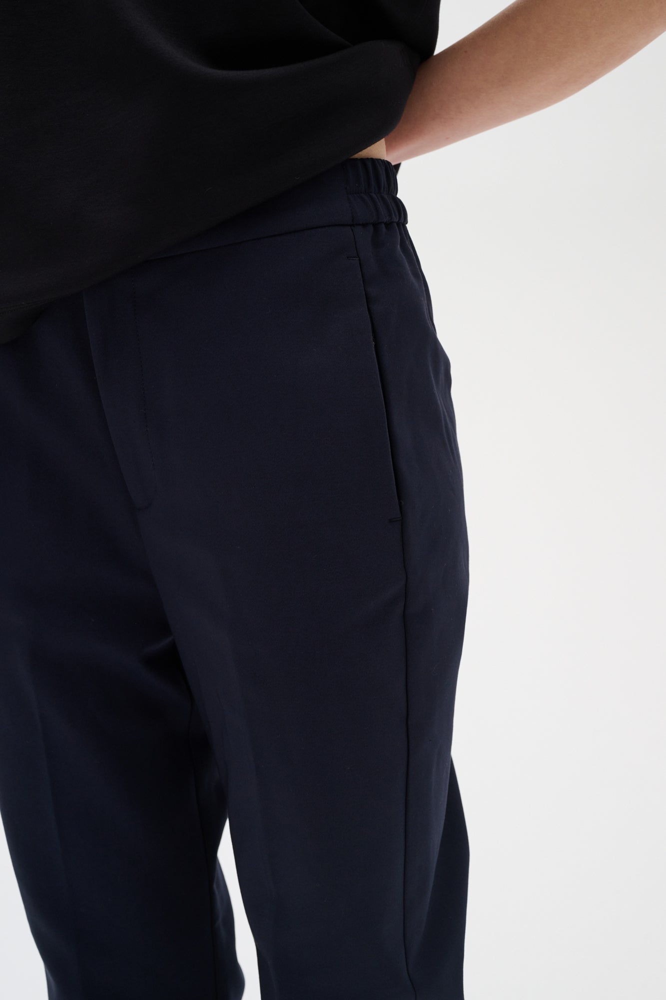 Pantalon pour femme par InWear | 30105579 Bleu Marine | Boutique Vvög, vêtements mode pour homme et femme