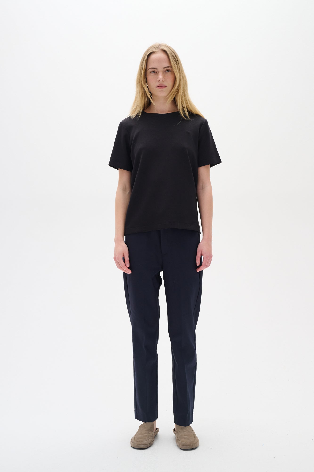 Pantalon pour femme par InWear | 30105579 Bleu Marine | Boutique Vvög, vêtements mode pour homme et femme