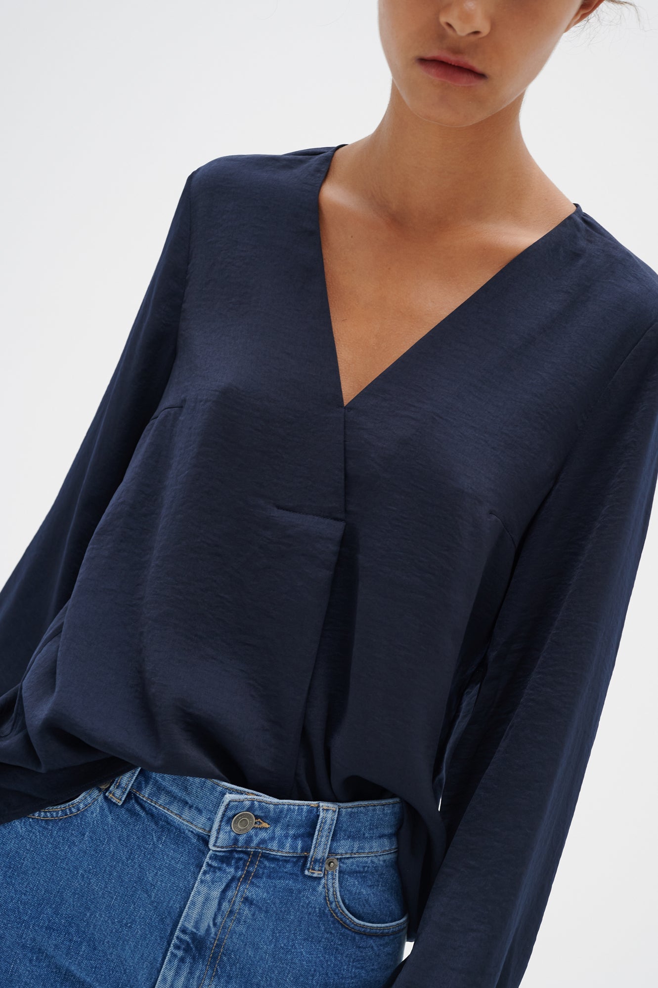 Blouse pour femme par InWear | 30105766 Bleu Marine | Boutique Vvög, vêtements mode pour homme et femme