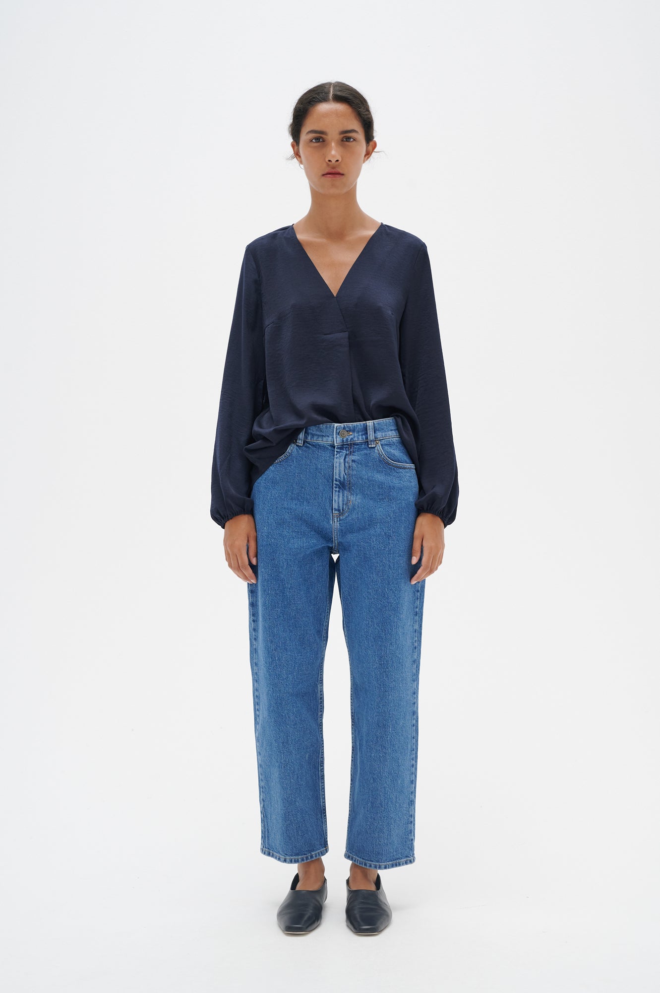 Blouse pour femme par InWear | 30105766 Bleu Marine | Boutique Vvög, vêtements mode pour homme et femme